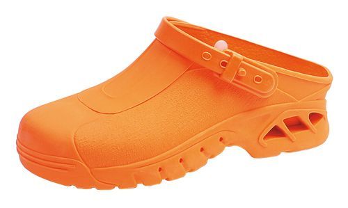 Abeba 9630 autoklavierbare Clogs orange - SRA - Berufsschuhe