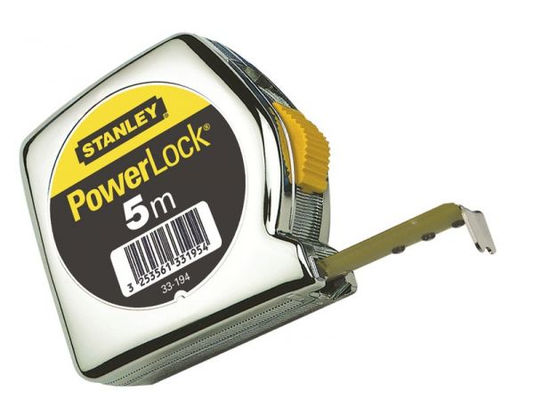 Stanley Bandmaß Powerlock 5m / 25mm