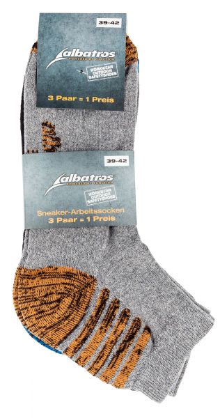ALBATROS 240360 CONTROL TRIO Sneaker-Worker Socke